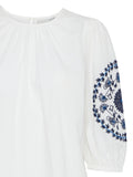 Ichi Blusa Ihfluna Donna 20122536 Cloud Dancer - Bianco
