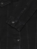 Ichi Giubbino di Jeans Donna 20122817 Washed Black - Nero