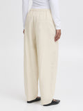 Ichi Pantalone Straight Donna 20122881 Almond Milk - Beige