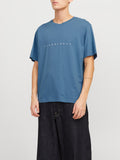 Jack e Jones T-shirt Star Uomo 12234746 Oceanview - Blu