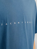 Jack e Jones T-shirt Star Uomo 12234746 Oceanview - Blu