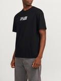 Jack e Jones T-shirt Corp Graphic Uomo 12268415 Black 01 - Nero