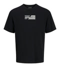 Jack e Jones T-shirt Corp Graphic Uomo 12268415 Black 01 - Nero
