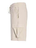 Jack e Jones Bermuda Casual Shorts Sportivi Tgordon Cargo Uomo 12268777 Moonbeam - Avorio