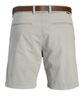 Jack e Jones Shorts Tmarco Franco Chino Uomo 12269368 Ultimate Grey - Grigio