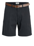 Jack e Jones Shorts Tmarco Franco Chino Uomo 12269368 Dark Navy - Blu