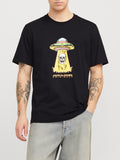 Jack e Jones T-shirt Anatomy Skull Uomo 12272966 Black - Nero