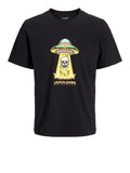 Jack e Jones T-shirt Anatomy Skull Uomo 12272966 Black - Nero