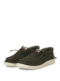 Jack e Jones Slip On Sneaker Taffy Mesh Uomo 12277598 Olive Night - Verde