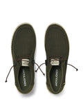 Jack e Jones Slip On Sneaker Taffy Mesh Uomo 12277598 Olive Night - Verde