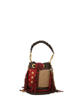 La Carrie Borsa a Secchiello Donna 151M-EM-118-SHR Multi Brown - Marrone