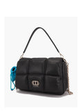 La Carrie Borsa a Mano Plot Satchel Donna 151P-TA-15-LEA Black - Nero