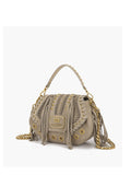 La Carrie Borsa a Mano Etnic Med Donna 151P-WS-34-SUE Taupe - Beige