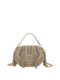 La Carrie Borsa a Mano Etnic Med Donna 151P-WS-34-SUE Taupe - Beige
