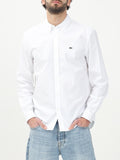 Lacoste Camicia Casual Camicia Uomo CH2933 - Bianco