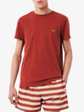 Lacoste T-shirt Uomo TH6709 Mattone - Marrone
