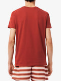 Lacoste T-shirt Uomo TH6709 Mattone - Marrone