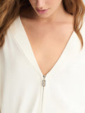 Liu Jo Cardigan Donna TA5021MA96P White Milk - Bianco