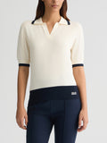 Liu Jo Maglia Donna TA5093MS022 White Milk/nuit Noir - Bianco