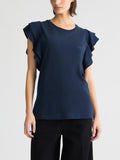 Liu Jo T-shirt Donna TA5178J5904 Nuit Noir - Blu