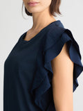 Liu Jo T-shirt Donna TA5178J5904 Nuit Noir - Blu