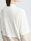 Liu Jo Felpa Zip Donna TA5260TS423 White Milk/nuage - Avorio