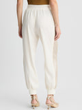 Liu Jo Pantalone Jogger Donna TA5264TS423 White Milk/nuage - Avorio