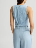 Liu Jo Gilet Donna UA5122D4989 - Celeste