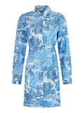 Liu Jo Vestito Midi Donna VA5061T2907 - Blu
