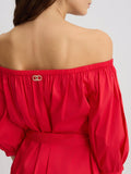 Liu Jo Vestito Mini Donna VA5177TS330 Allarme - Rosso