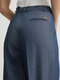 Liu Jo Pantalone Palazzo Donna WA5132T4818 Chambray - Blu