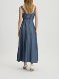 Liu Jo Vestito Longuette Donna WA5312T4818 Chambray - Blu