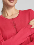 Liu Jo Cardigan Donna WA5382MS49I Rebel Rose - Fuxia
