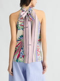 Liu Jo Top Donna WA5394T5973 Spring Foulard - Multicolore
