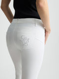 Liu Jo Pantalone Capri Donna WA5417T7144 - Bianco