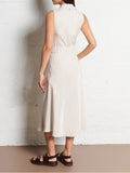 Liu Jo Vestito Longuette Donna WA5421T3406 Naturale - Beige