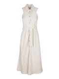 Liu Jo Vestito Longuette Donna WA5421T3406 Naturale - Beige