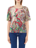 Liu Jo Maglia Donna WA5475MA24O Spring Foulard Lux - Multicolore