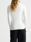 Liu Jo Maglia Donna WXX053MS49I - Bianco
