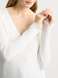 Liu Jo Maglia Donna WXX053MS49I - Bianco