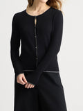 Liu Jo Cardigan Donna WXX056MS49I - Nero