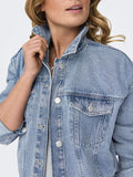 Only Giubbino di Jeans Ocean Oversize Donna 15290378 - Denim