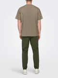 Only e Sons T-shirt Uomo 22022532 Desert Taupe - Beige
