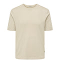 Only e Sons Maglia Uomo 22022928 Silver Lining - Avorio