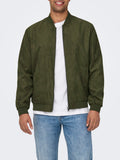 Only e Sons Bomber Uomo 22027463 Olive Night - Verde