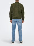 Only e Sons Bomber Uomo 22027463 Olive Night - Verde