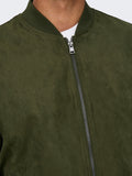 Only e Sons Bomber Uomo 22027463 Olive Night - Verde
