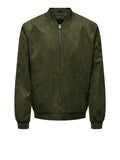 Only e Sons Bomber Uomo 22027463 Olive Night - Verde