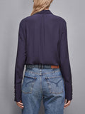 Patrizia Pepe Camicia Casual Camicia Donna 8C0761A8I1 Navy - Blu