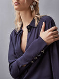 Patrizia Pepe Camicia Casual Camicia Donna 8C0761A8I1 Navy - Blu